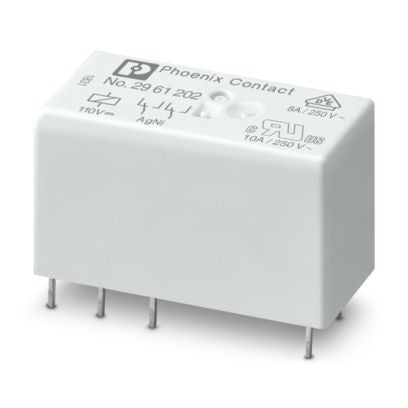 Phoenix Contact REL-MR-110DC/21-21 – Plug-in Miniature Power Relay, 110 V DC Coil, 2 Change-over Contacts