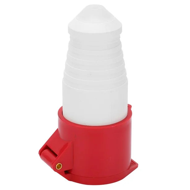 16A 5-Pin Straight Industrial Female Socket | IP44 | 3P+N+E | Inline Power Connector