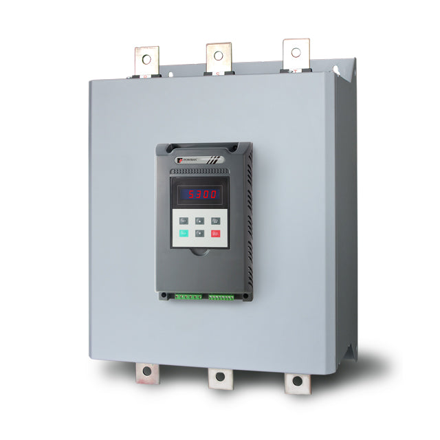 Powtran PR5300 090G3N 90 kW / 380–440 V 3-Phase Intelligent Soft Starter with Integrated Bypass