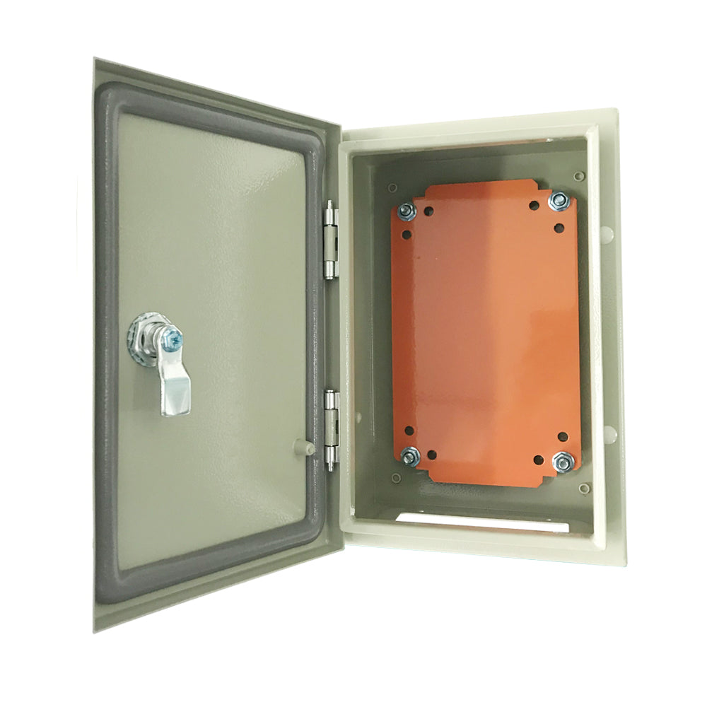 Mild Steel Electrical Enclosure Box – 500×400×300mm, Wall Mount, 1.2mm Body, 2.0mm Door, Powder Coated, IP55