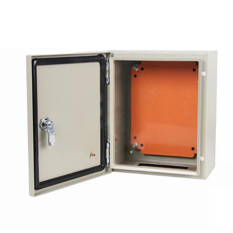 Mild Steel Electrical Enclosure Box – 300×250×200mm, Wall Mount, 1.2mm Body, 2.0mm Door, IP55, Powder Coated