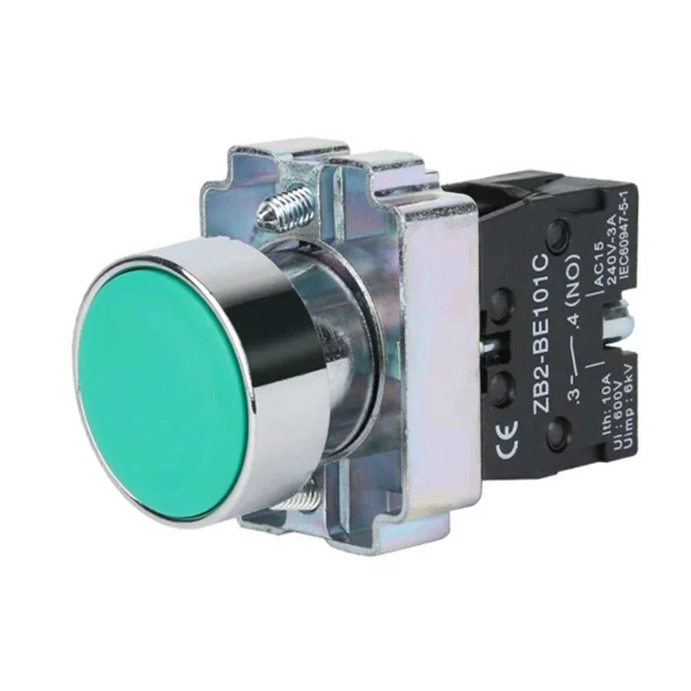 Green Push Button – Momentary Type