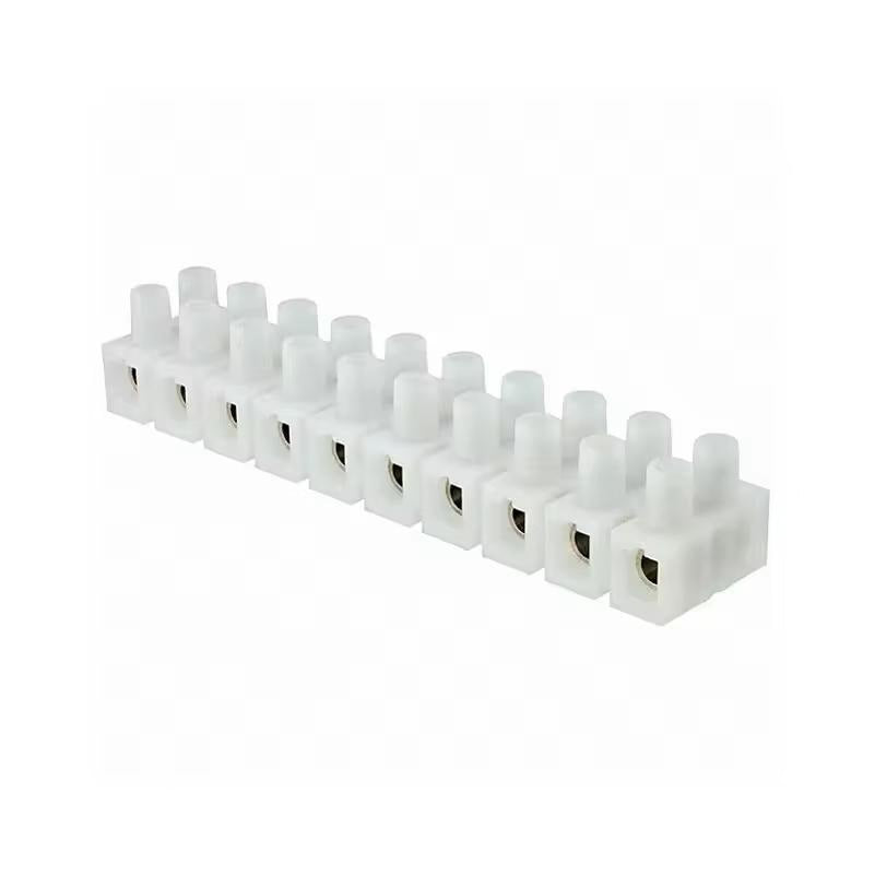 32 A Multi-Pole H-Type Screw Terminal Connector Strip – Screw-Clamp Electrical Terminal Block
