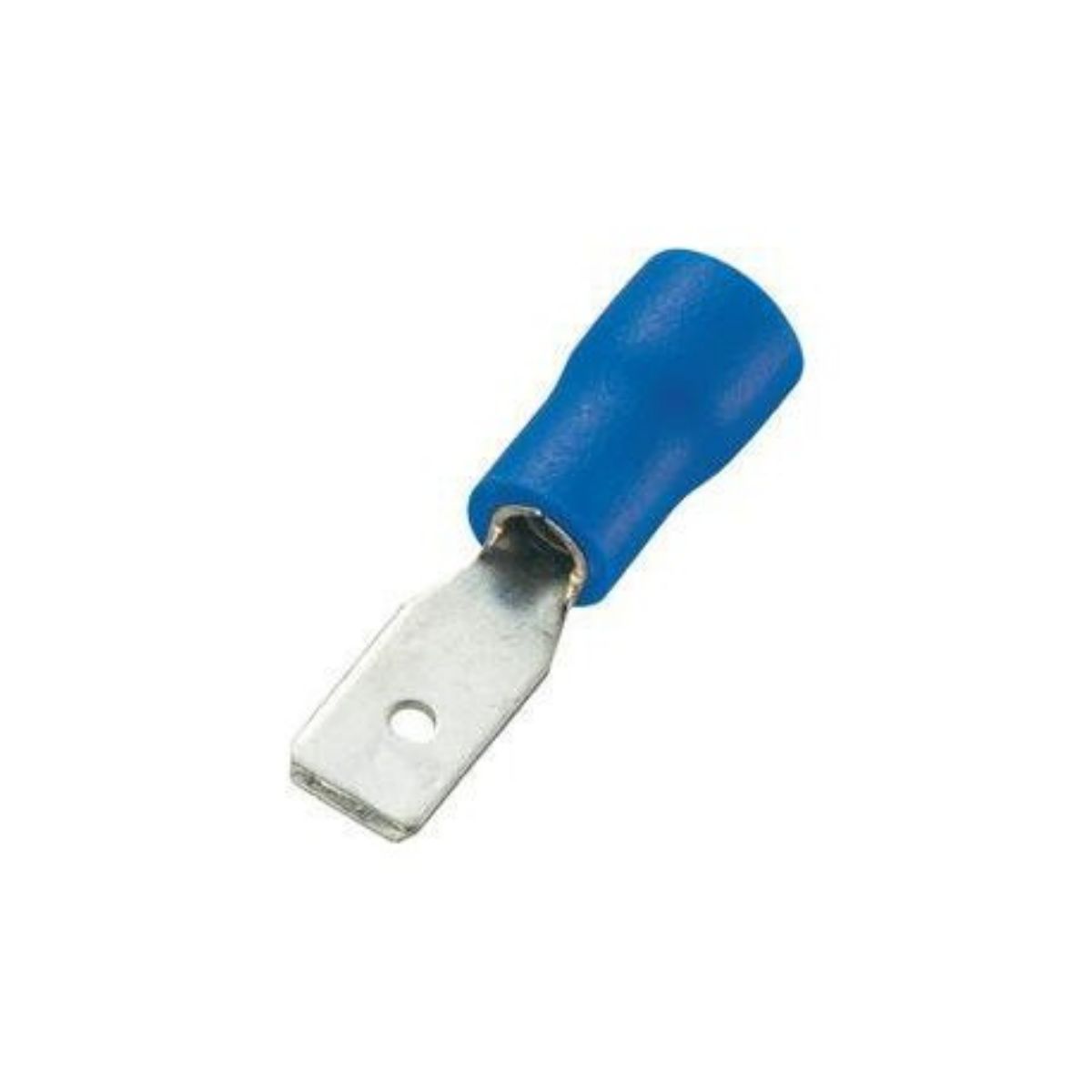 MDD2-250 Male Quick Disconnect Terminal – 1.5–2.5 mm² (16–14 AWG), Blue Vinyl-Insulated
