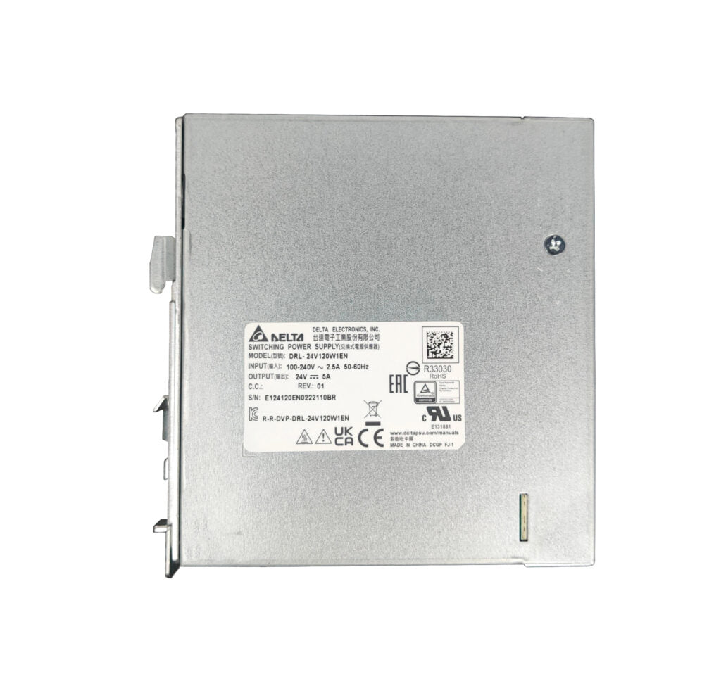 Delta DRL-24V120W1EN – 24V DC 120W 5A DIN Rail Power Supply