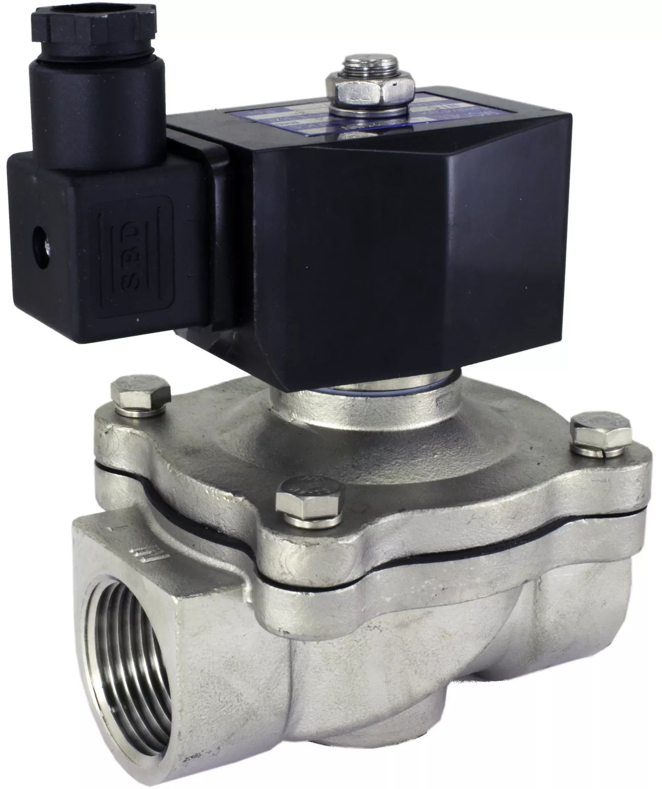 Bandon Stainless Steel 2/2 Way Piston Solenoid Valve – Model 7010 250.7241, AC 220V, NC, G1/2