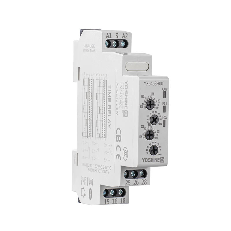 Multifunctional 10 A Relay • 24–240 VAC/DC Switching Capability YX5412H33