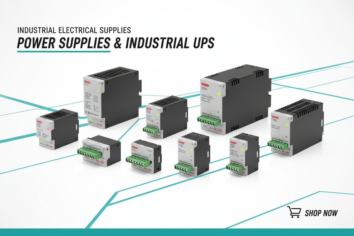 Power Supplies & Industrial UPS Banner