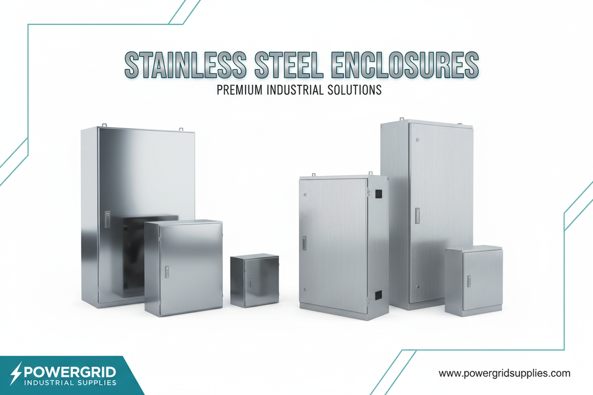Stainless Steel Enclosures Banner