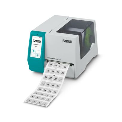 Phoenix Contact THERMOMARK GO.A – Mobile Thermal Transfer Printer for Marking Materials in Cartridge Format, Max Print Width 24 mm (Item 1085260)