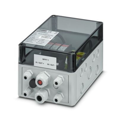 Phoenix Contact SOL-SC-1ST-0-DC-1MPPT-1000 - String Combiner Box (SCB), 1 String, 1 MPPT, 1000V DC, Cable Gland