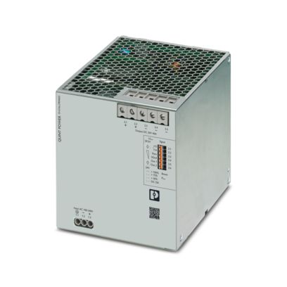 Phoenix Contact QUINT4-PS/1AC/24DC/5 – Primary-Switched QUINT POWER Supply with Free Choice of Output Characteristic Curve, SFB (Selective Fuse Breaking) Technology, and NFC Interface, 1-Phase, Output: 24 V DC / 5 A (Item 2904603)