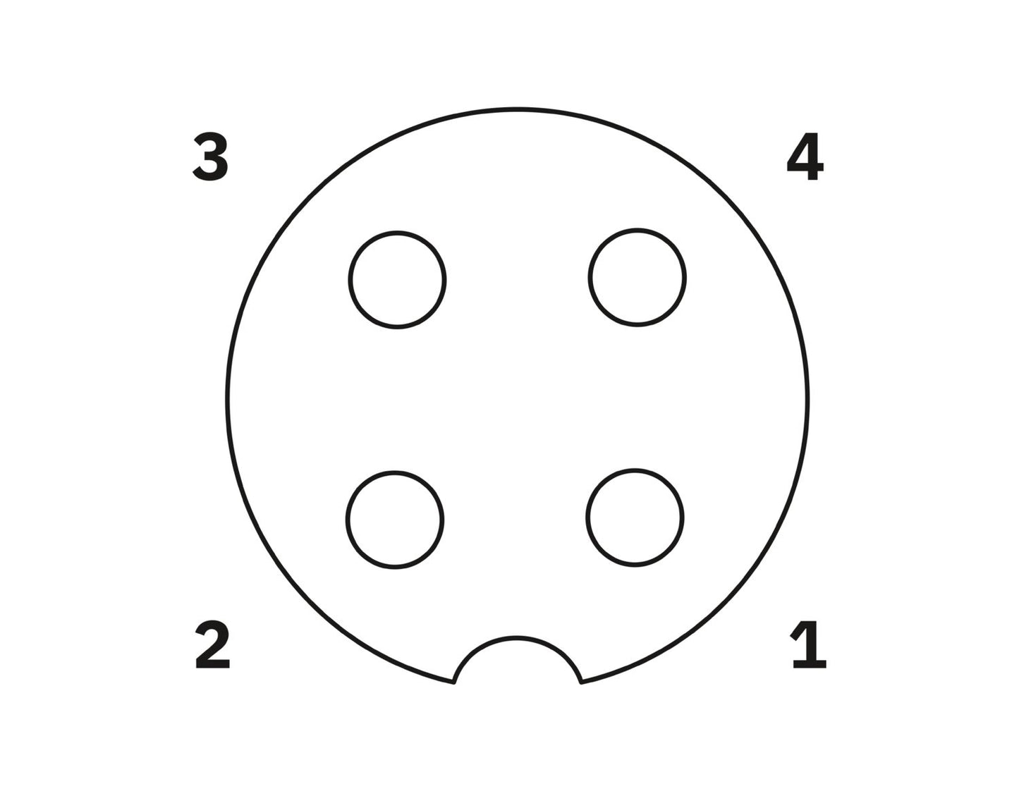 Phoenix Contact SAC-4P-2,0-PUR/M12FS – Sensor/Actuator Cable, 4-Pin, M12 Female Connector, 2 m, PUR Jacket (Part No. 1533576)