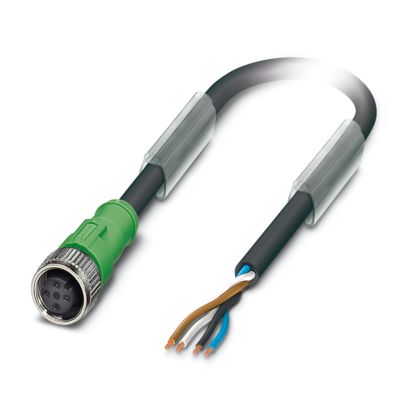 Phoenix Contact SAC-4P-20-166-M12FS M12 Signal Cable 4-Pin A-Coding 2m Free End to Socket