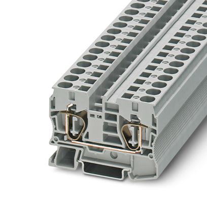 ST 10 – 10 mm² Feed-Through Terminal Block, Grey | Phoenix Contact (Part No. 3036110)