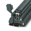 Phoenix Contact TB 4-2L-HESI (5x20) I Multi-Level Fuse Terminal Block – 400V, 30A, Screw Connection, Dark Gray
