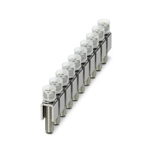 SCBI 10-5 N-W Screw Bridge 10 Position 5mm Pitch White Terminal Block Jumper 3000833
