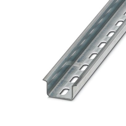 Phoenix Contact NS 35/15 ZN PERF 2000MM – Perforated DIN Rail, Zinc-Plated Steel, 35 × 15 mm, 2 m Length (Part No. 1206599)