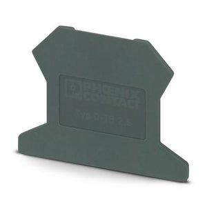 D-TB 2.5 End Cover for Terminal Blocks Dark Gray 3059919