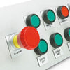 Phoenix Contact EMLF – Plastic Label with Drill Hole for THERMOMARK, Roll, White/Black, Unlabelled, Can Be Labelled with THERMOMARK ROLLMASTER 300/600, THERMOMARK X1.2, THERMOMARK ROLL 2.0, THERMOMARK ROLL X1 (Item 0819550)