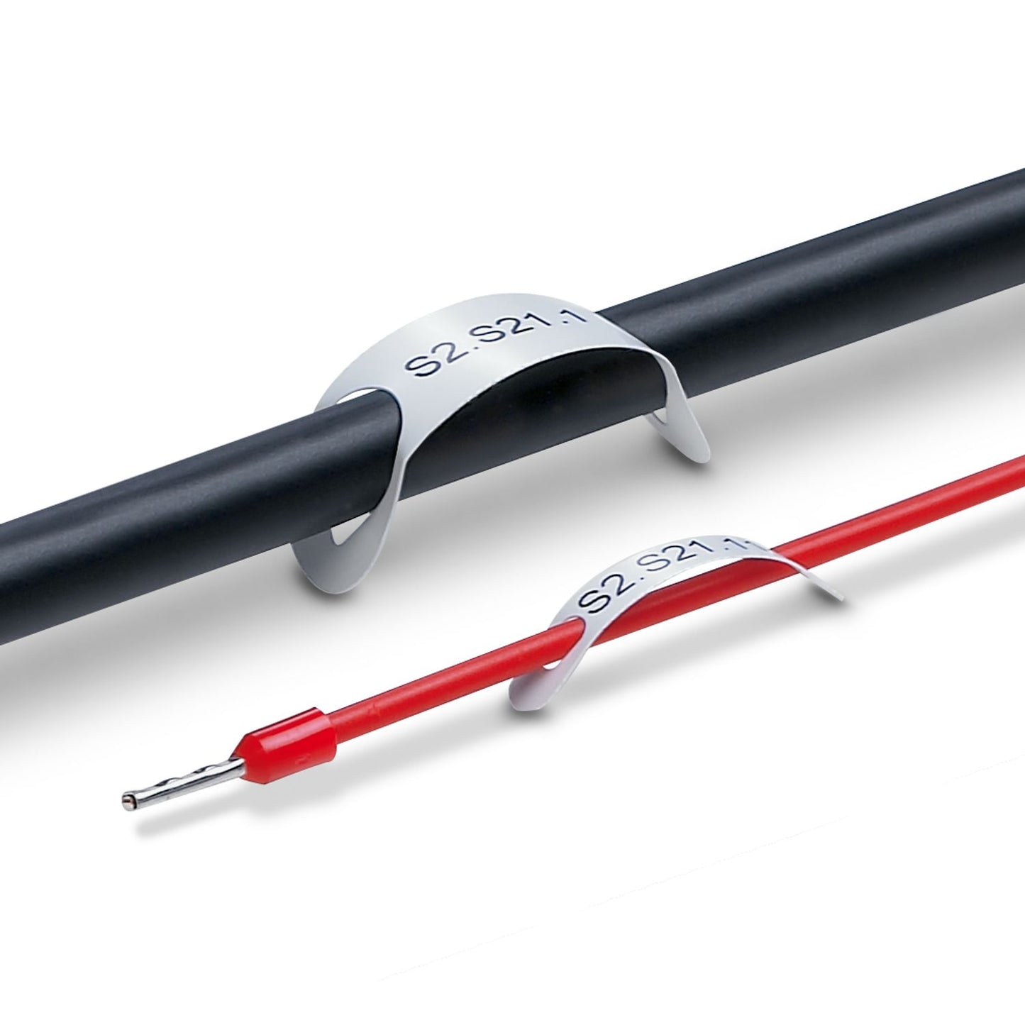 Phoenix Contact MM-WMT 8,4 (17X10)R C1 WH/BK – Cable Marker Strip, 17 x 10 mm, White/Black (Part No. 1116194)