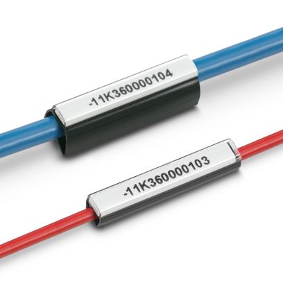 Phoenix Contact PATG HF 4/30 – Halogen-Free Conductor Marker Carrier, 4 mm², 30 mm Length (Part No. 1014067)
