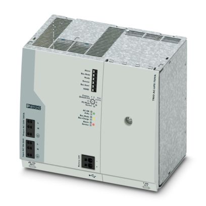 Phoenix Contact TRO-UPS 2G/1AC/230V/750VA – Uninterruptible Power Supply with IQ Technology, Input/Output: 120/230 V AC, 4 Ah for 230 V AC Applications (Item 2905909)