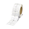 Phoenix Contact EMLF – Plastic Label with Drill Hole for THERMOMARK, Roll, White/Black, Unlabelled, Can Be Labelled with THERMOMARK ROLLMASTER 300/600, THERMOMARK X1.2, THERMOMARK ROLL 2.0, THERMOMARK ROLL X1 (Item 0819550)