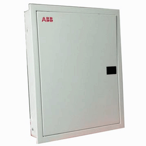 ABB 4-Way Three Phase Distribution Board, 3P 125A/100A, Complete with 12 ABB 1P MCBs