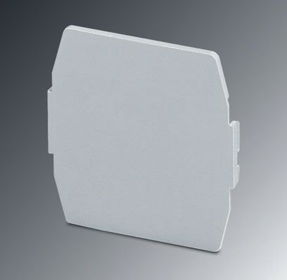 TS-TB Separating Plate for Terminal Blocks Dark Gray Insulation Plate 3062838