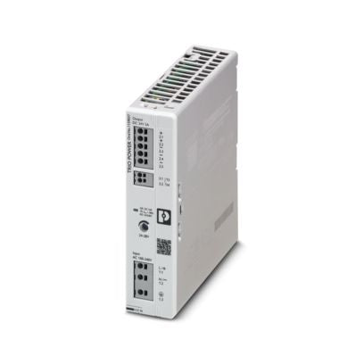 Phoenix Contact TRIO-PS/1AC/24DC/5 – Primary-Switched TRIO POWER Supply, Push-In Connection, DIN Rail Mounting, 1-Phase, Output: 24 V DC / 5 A, Adjustable from 24 V to 28 V DC (Item 1159037)