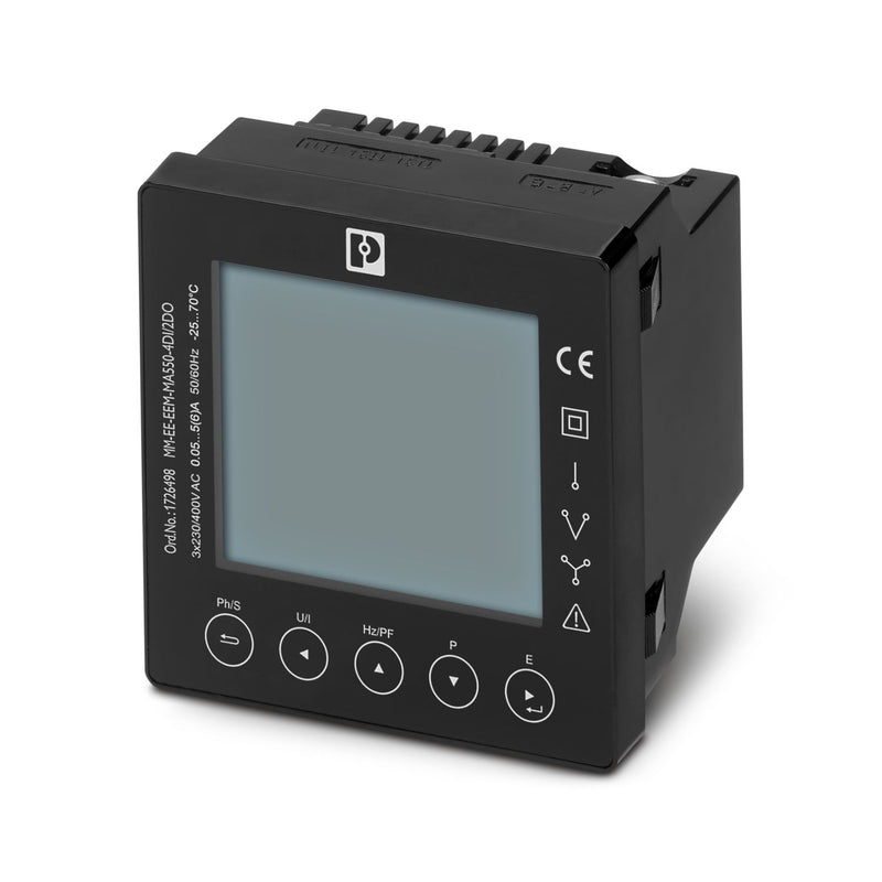 Phoenix Contact MM-EE-EEM-MA550-4DI/2DO – Multifunction Energy Measuring Device with 4 Digital Inputs / 2 Digital Outputs (Part No. 1726498)