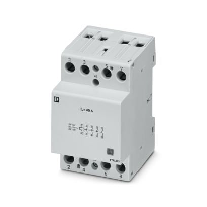 Phoenix Contact CBL-SC-230UC/40/40A Installation Contactor — 230 V UC Coil (AC/DC), 4-Pole (4 NO), 40 A DIN-Rail Modular Contactor (Art. No. 1791371)