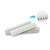 20 A Multi-Pole H-Type Screw Terminal Connector Strip – Screw-Clamp Electrical Terminal Block