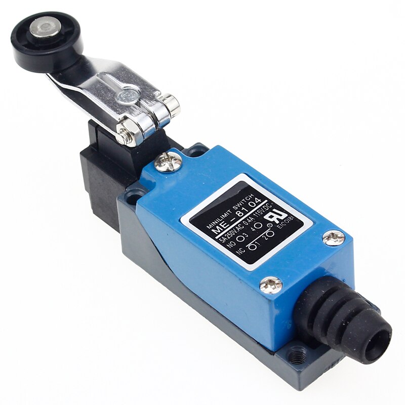 ME-8104 Limit Switch – SPDT, Side Rotary Roller, IP65, 5A 250V