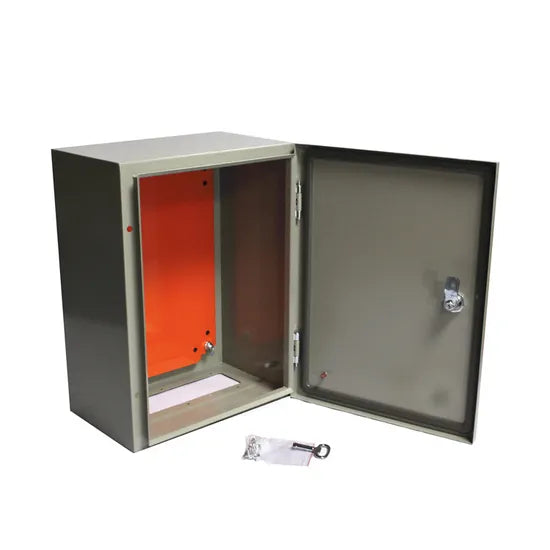 Mild Steel Electrical Enclosure Box – 500×400×250mm, Wall Mount, 1.2mm Body, 2.0mm Door, Powder Coated, IP55