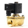 Brass Solenoid Valve – G¼″ Port, Model 6217/001.7241, DC 24 V