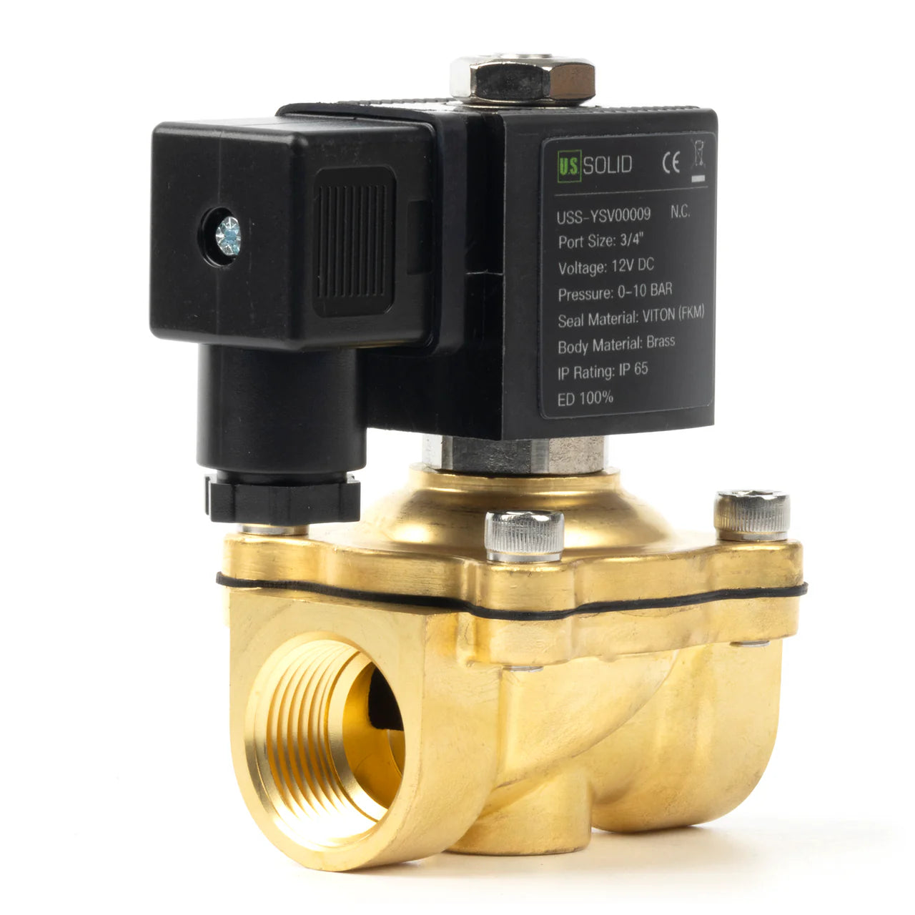 Brass Solenoid Valve – G1¼″ Port, Model 6210/501.7241, AC 220 V
