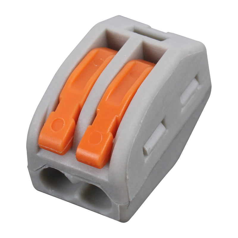 PCT-212 Quick Wire Connector – 2-Port Push-in Wiring Conductor Terminal Block (0.08–2.5mm²)