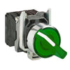 Illuminated 2 Position Selector Switch GREEN XB4-BK2462 1NC