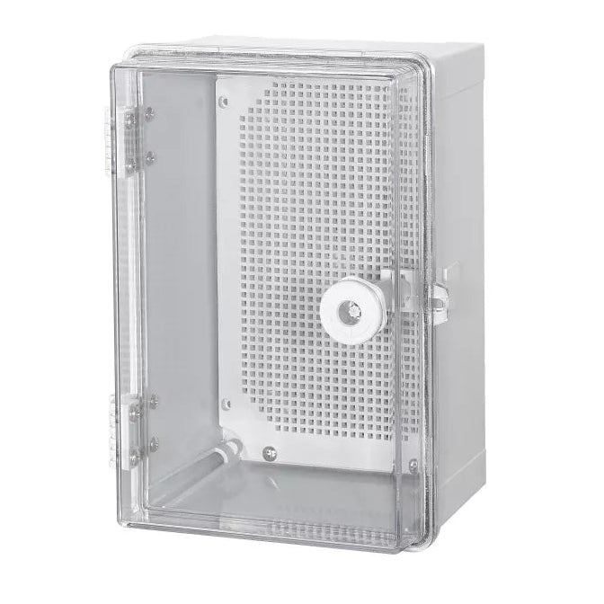Buckle Plastic Distribution Box FD-ST 400×300×170 with Lock Transparent Cover