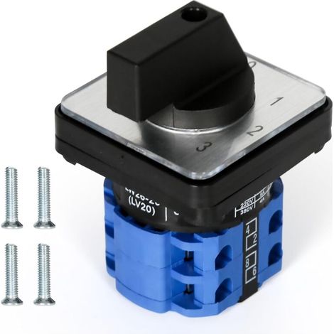 Rotary Switch LW26-100A 4 Positions (0-1-2-3)