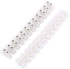 20 A Multi-Pole H-Type Screw Terminal Connector Strip – Screw-Clamp Electrical Terminal Block