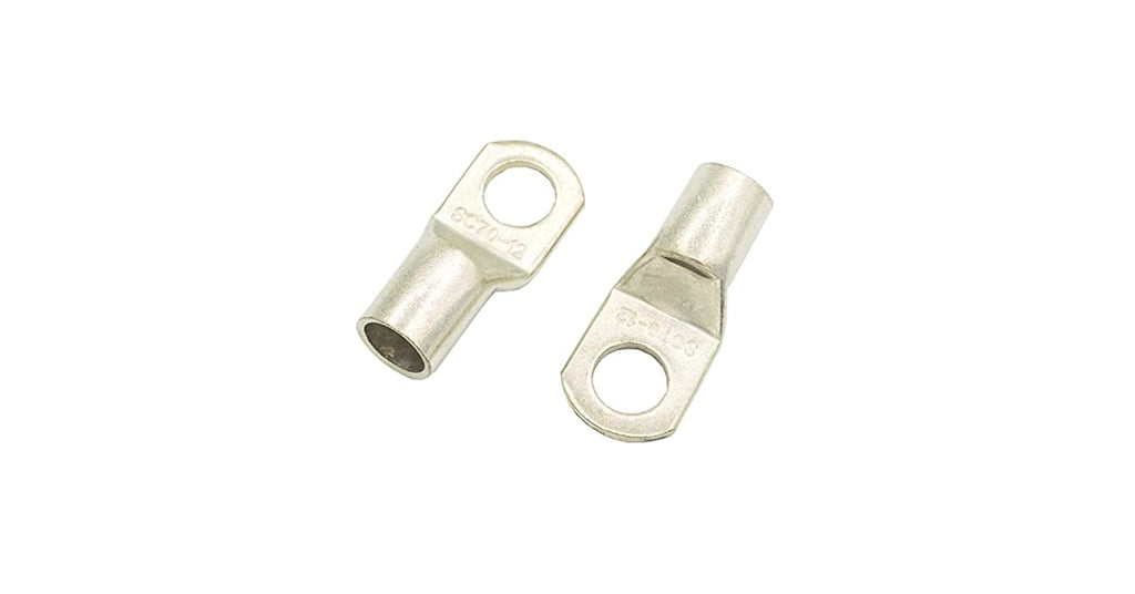 1.5mm² Tinned Copper Cable Lug with 4mm Stud Hole – Crimp Ring Terminal for Electrical Wiring and Power Connections