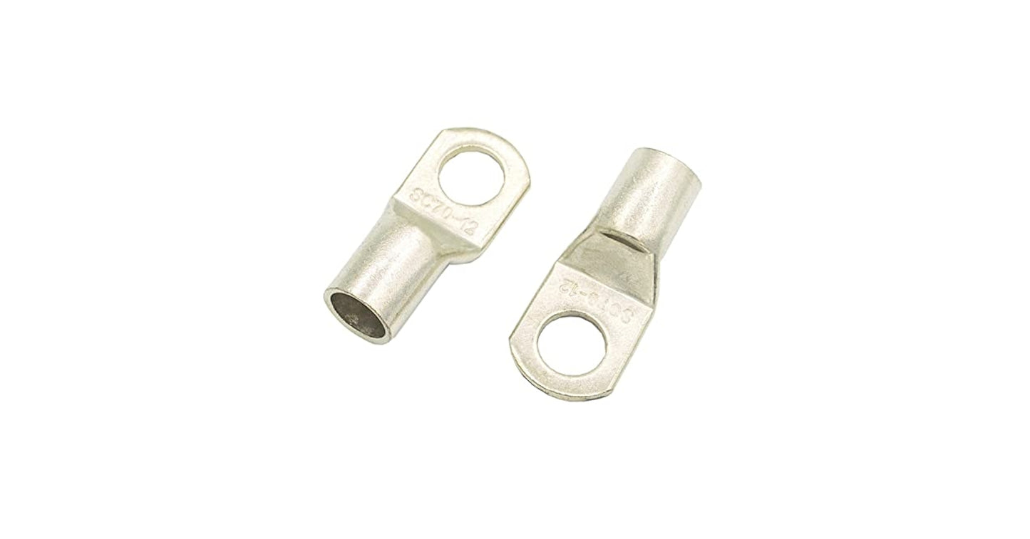 1.5mm² Tinned Copper Cable Lug with 4mm Stud Hole – Crimp Ring Terminal for Electrical Wiring and Power Connections
