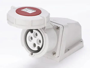 1142 IP67 Surface Mounted Socket 4P 16A 380/415V Waterproof