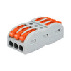 SPL-3 Quick Wire Connector – 3-Port Push-in Wiring Terminal Block (0.08–2.5mm²)