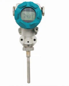 LFW20 Armored Temperature Transmitter – 4–20 mA, 0.25% FS, 0–100 °C, G1/2, 200 mm Probe with Display