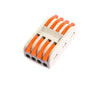 PCT-224 Quick Connector Terminal 4 In-4 Out Lever Wire Connector