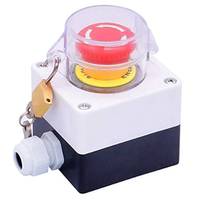 Emergency Push Button with Cover White BX1+LA38-11ZS F04